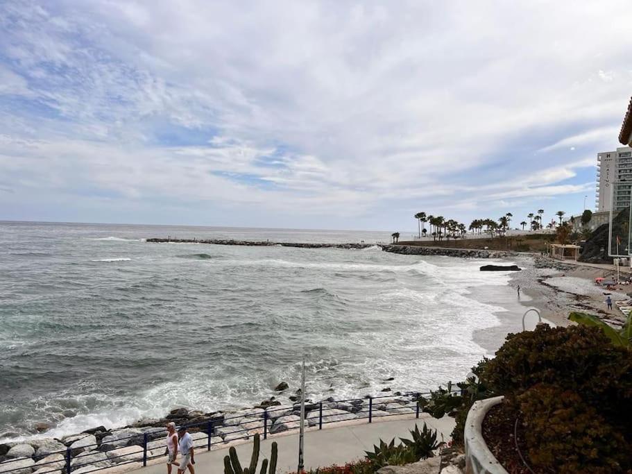 Benalmadena Costa Malaga Apartamento Muy Acogedor Con Vistas Al Mar Terraza Gigante Para Verano E Invierno Parking Exteriér fotografie