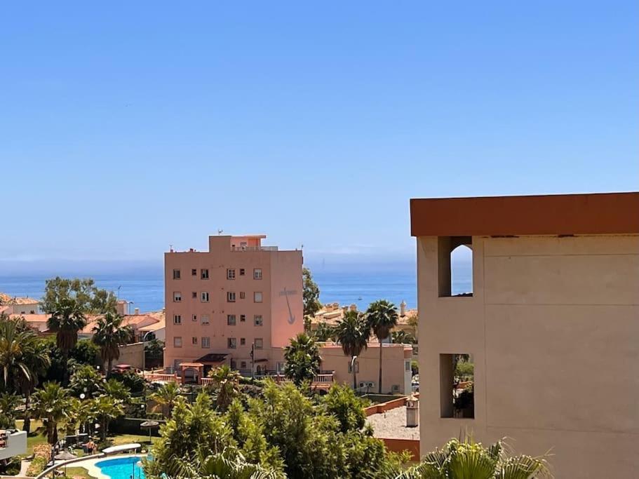 Benalmadena Costa Malaga Apartamento Muy Acogedor Con Vistas Al Mar Terraza Gigante Para Verano E Invierno Parking Exteriér fotografie