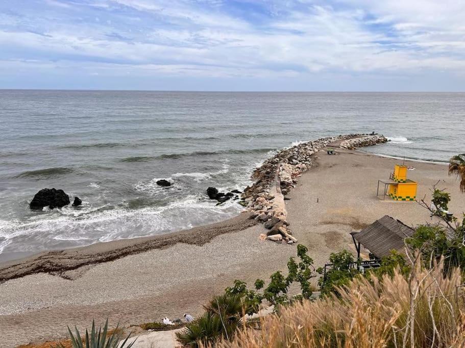 Benalmadena Costa Malaga Apartamento Muy Acogedor Con Vistas Al Mar Terraza Gigante Para Verano E Invierno Parking Exteriér fotografie