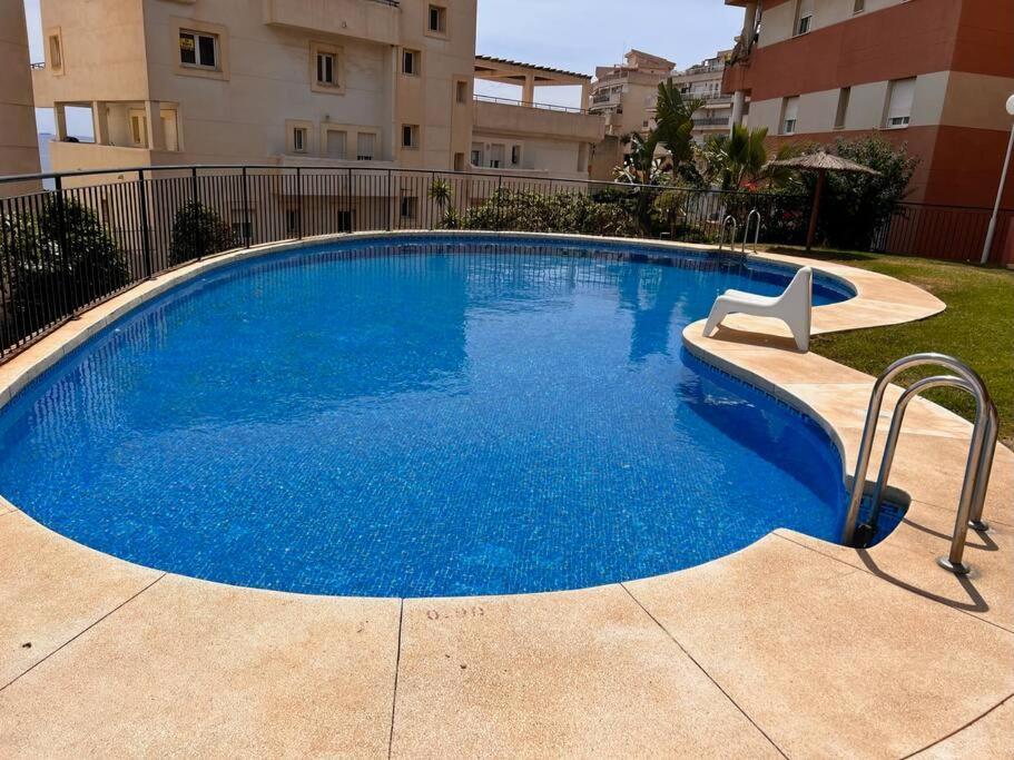 Benalmadena Costa Malaga Apartamento Muy Acogedor Con Vistas Al Mar Terraza Gigante Para Verano E Invierno Parking Exteriér fotografie