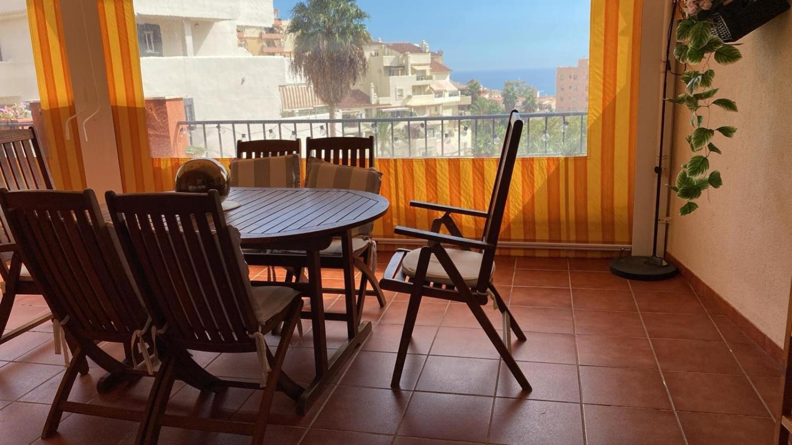 Benalmadena Costa Malaga Apartamento Muy Acogedor Con Vistas Al Mar Terraza Gigante Para Verano E Invierno Parking Exteriér fotografie